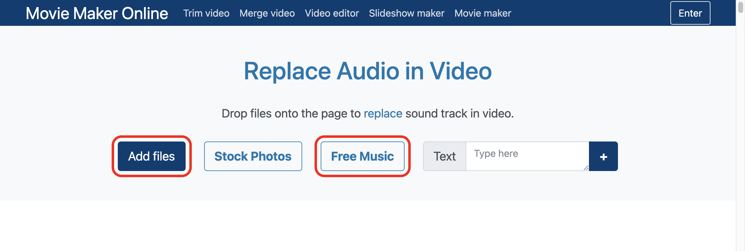 Add audio and video files