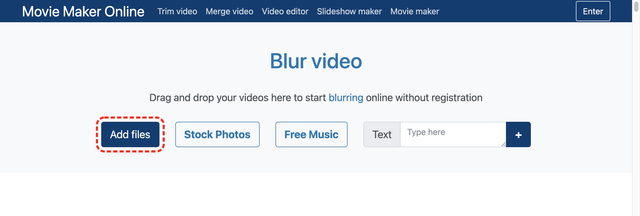 Blur video background online - soften image - smudge effect - how to blur  video background, photo or text