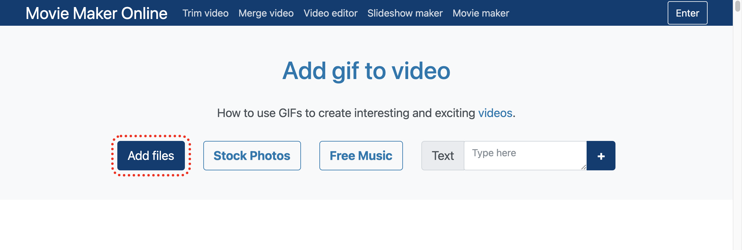 How to overlay text on video and GIFs