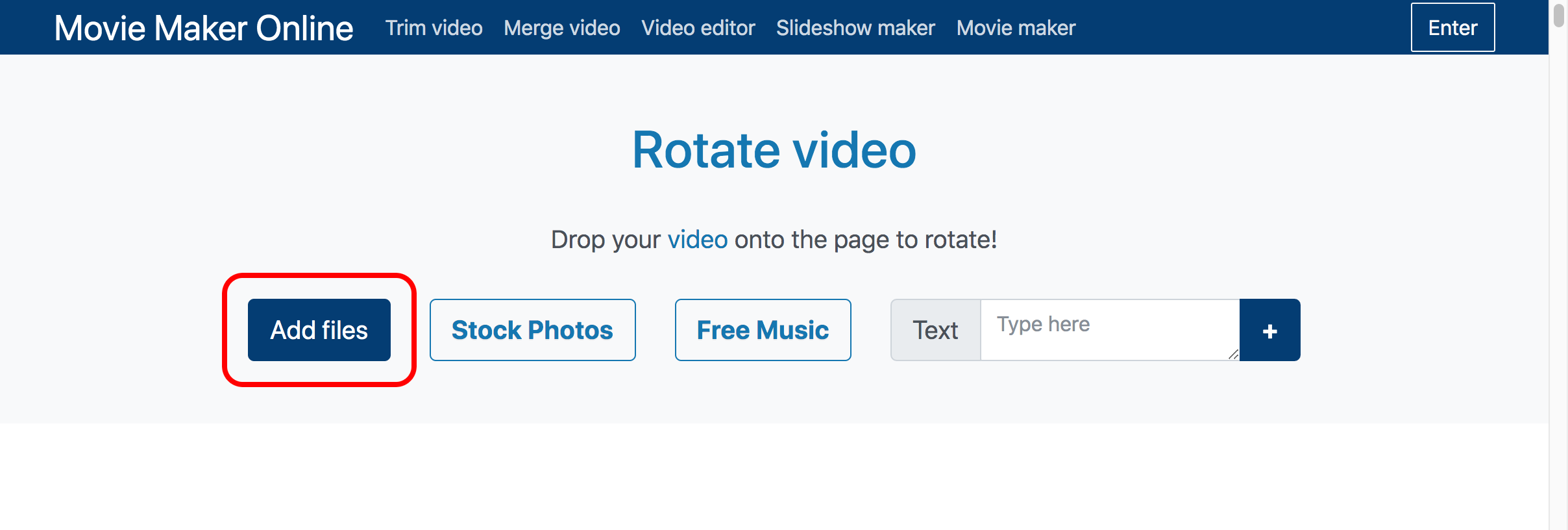 crop and rotate video online free