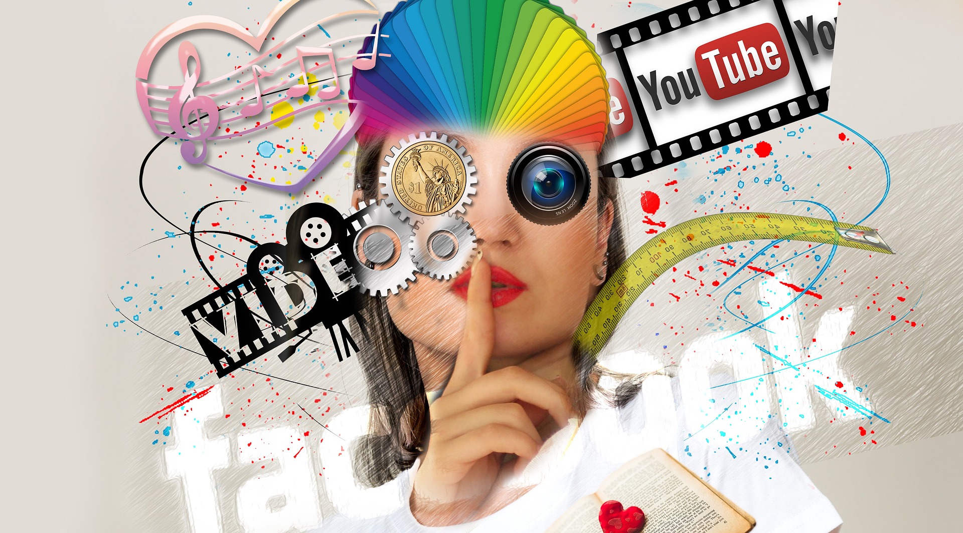 Publishing social networks and youtube
