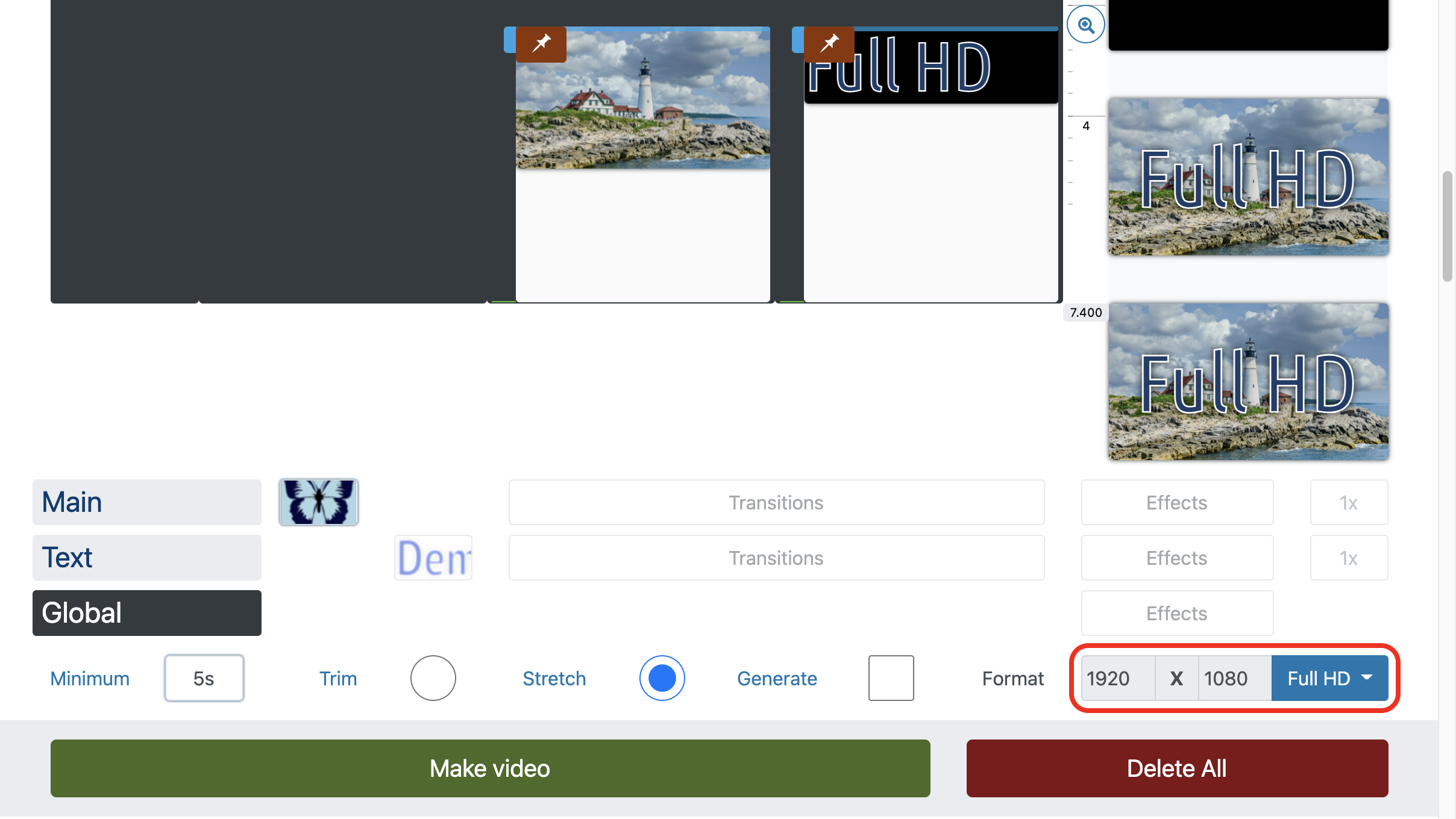 Send and download 4K and ultra-HD videos